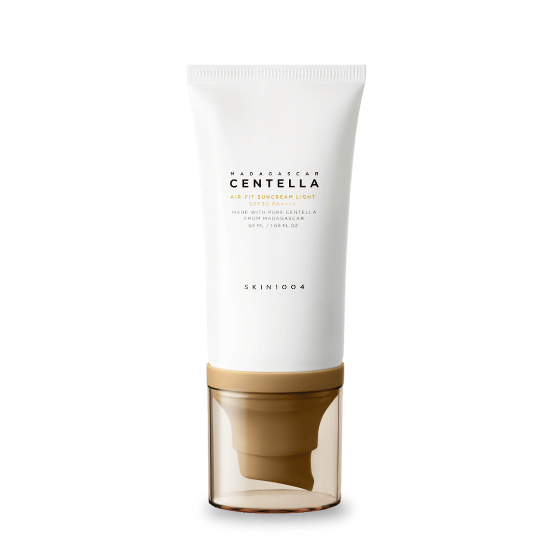 واقي شمس فيزيائي سينتيلا الخفيف للبشرة الحساسة والدهنية - SKIN1004 Air-Fit Suncream Light