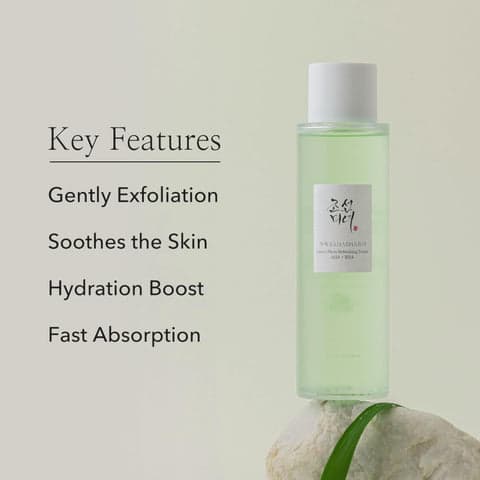 Beauty of Joseon Green plum refreshing toner : AHA + BHA| بيوتي اوف جوسيون تونر منعش بالخوخ و أحماض AHA+BHA