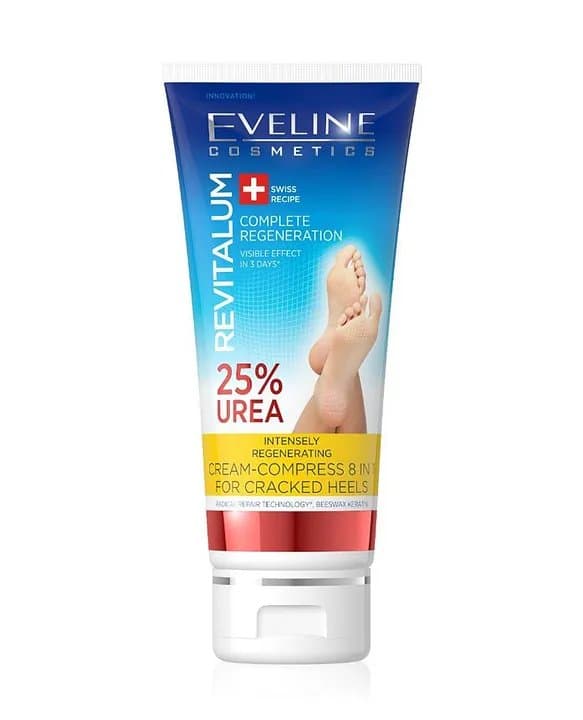 Eveline foot cream 25% urea | كريم قدم باليوريا نسبة ٢٥ مم ايفلاين