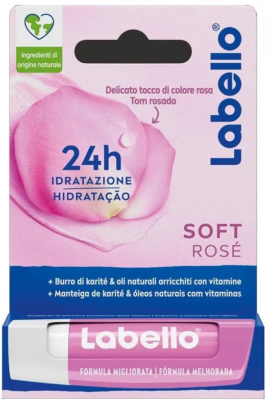 Labello soft rose lip balm | مرطب شفاه من لابيلو بالورد