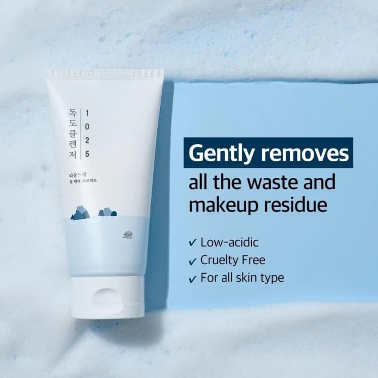 Round Lab 1025 Dokdo Cleanser | غسول رغوي من راوند لاب