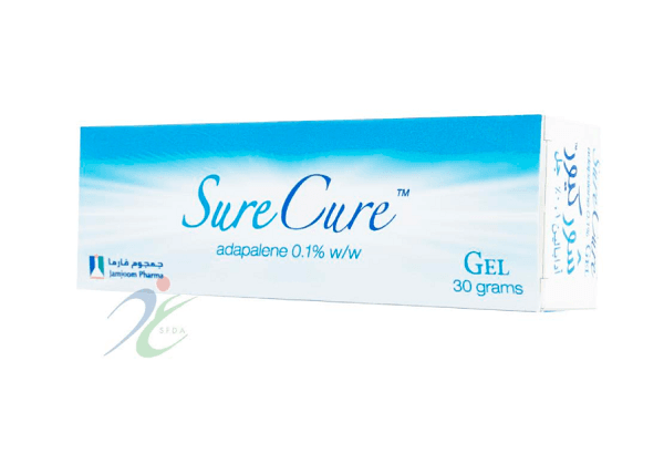 Sure cure adapalene 0.1% gel |
شور كيور ادابالين جل من شركة جمجوم