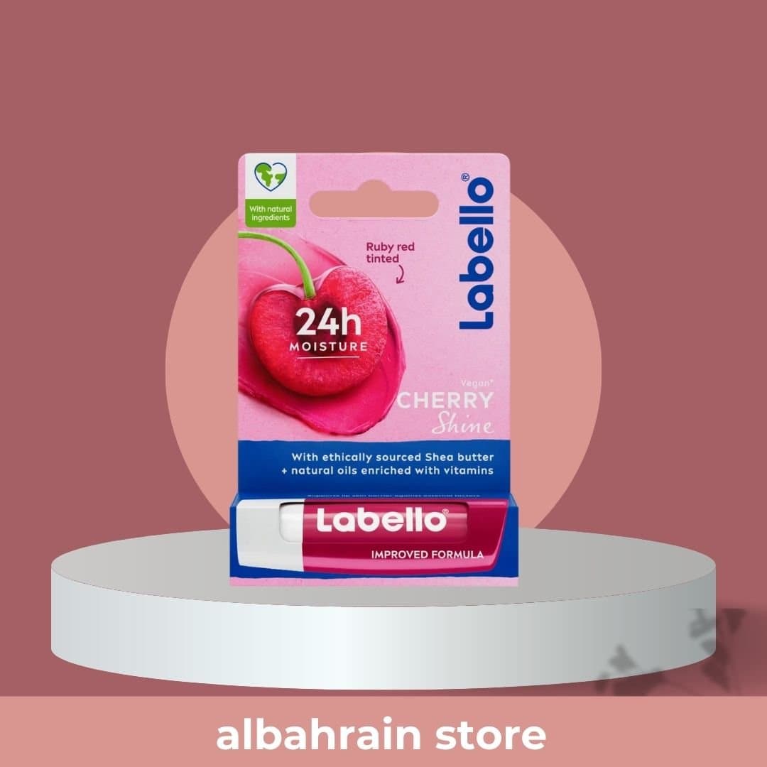 Labello cherry SHINE lip balm | مرطب شفاه من لابيلو بالكرز