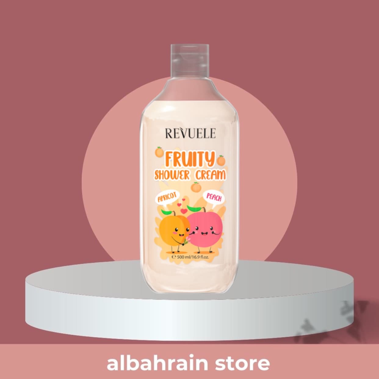 Revuele fruity shower cream | شور كريم من ريفولي بالفواكه تفاح وبرتقال