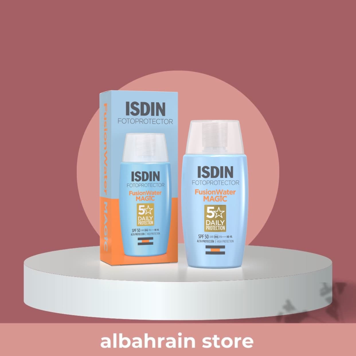 ISDIN fotoprotector fusion water magic | واقي شمس مائي من ايزدن