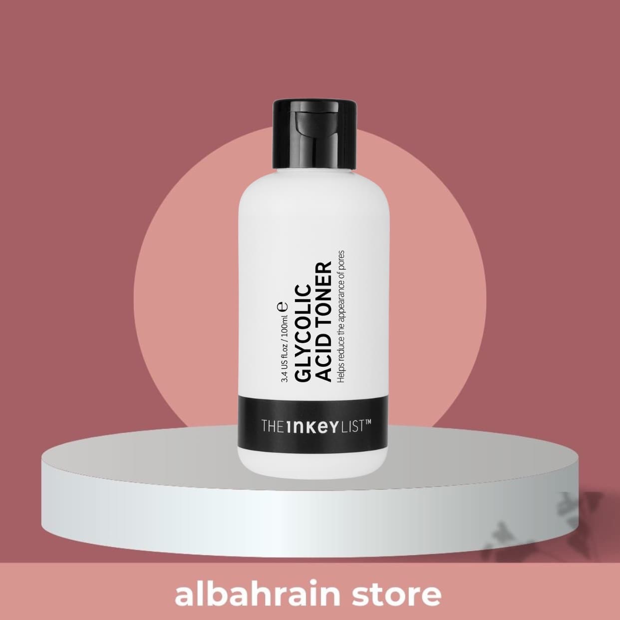 The inkey list glycolic acid toner|
تونر الكلايكولك اسد من ذا انكي ليست