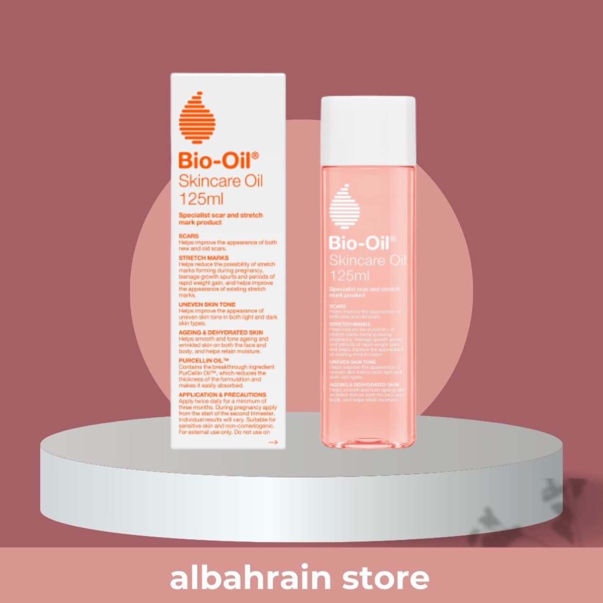 Bio-oil skincare oil 125ml |
زيت بايو اويل للتشققات و الندبات حجم ١٢٥ملم