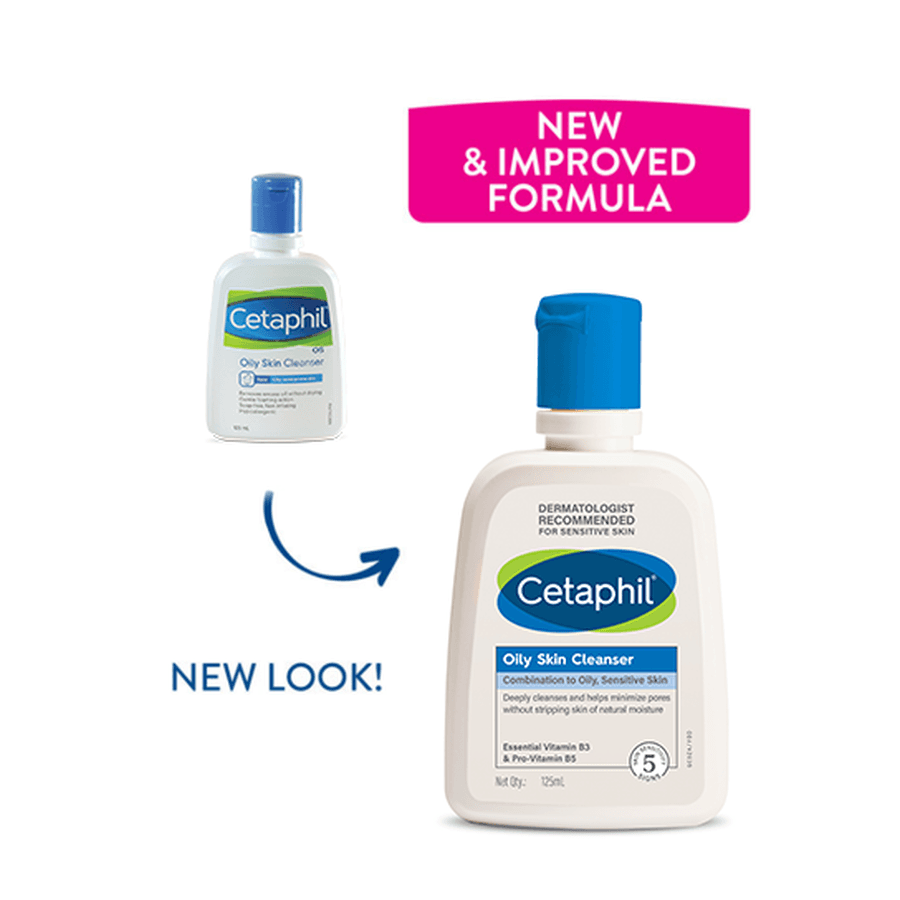 Cetaphil oil skin cleanser 473 | غسول البشرة الدهنية والمختلطة من سيتافيل
473 ml