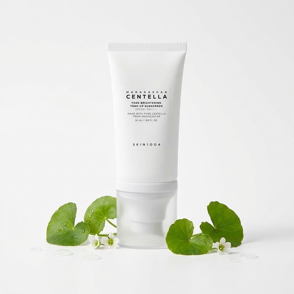 واقي شمس سكين Skin1004 مادغاسكار سنتيلا لتفتيح البشرة SPF50+++++ PA