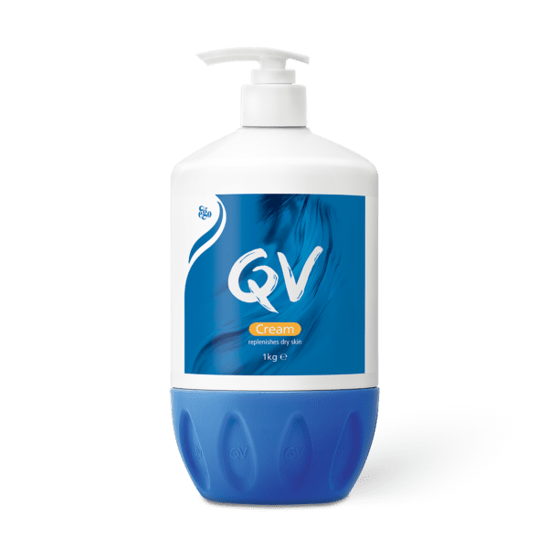 ⁦QV Cream Replenish Your Skin - 500g | كريم مرطب من Qv حجم كبير⁩ - الصورة ⁦2⁩