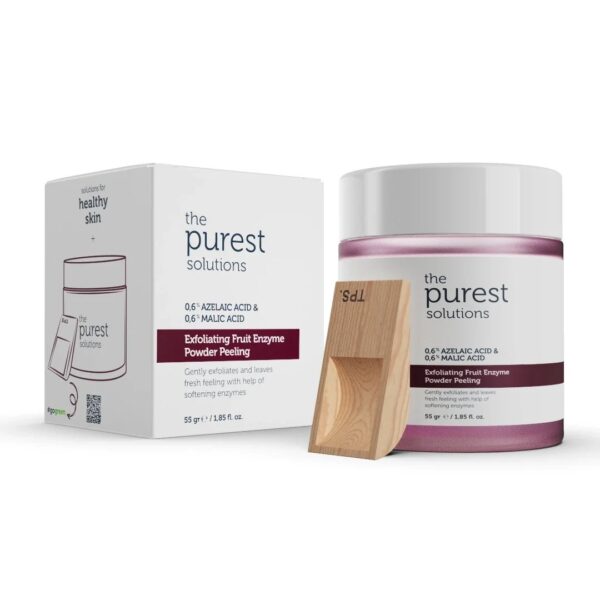⁦The Purest Solutions Exfoliating Fruit Enzyme Powder Peeling - 55g | ذا بيورست مقشر أحماض الفواكه - 55 غرام⁩ - الصورة ⁦2⁩