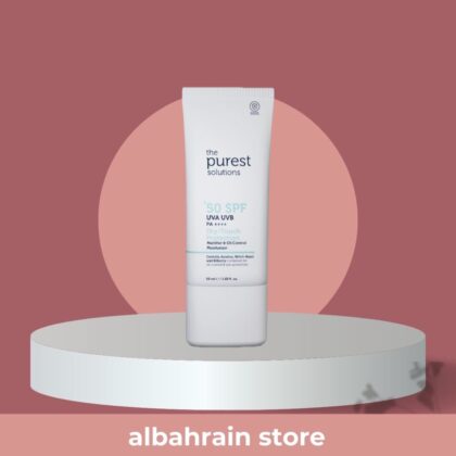 The purest Solutions SPF 50 Dry Touch Protection - 50 ml | واقي شمس للبشرة الدهنية و المختلطة من ذا بيورست