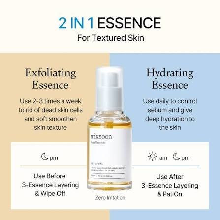 Mixsoon Bean Essence (50ml) - The Natural Multi-Tasker |
ميكسون إيسنس الفول الكوري - المقشر الطبيعي ومنقي المسام - 50 مل - الصورة 4