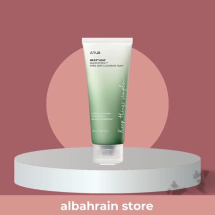 ANUA HEARTLEAF QUERCETINOL PORE DEEP CLEANSING FOAM انوا غسول رغوي كيرسيتينول للتنظيف العميق للمسام