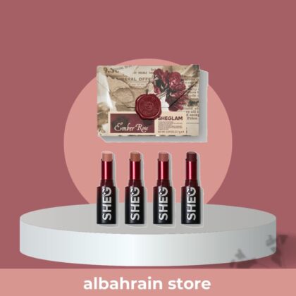 SHEGLAM Dynamatte Boom Long-Lasting Matte Lipstick (Ember Rose Set) / بكج شيكلام حمر ستيك مات امبر روز