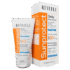 كريم ريفولي صن بروتكت اليومي للوجه – تعزيز الترطيب، SPF 50+ ☀️💧 إذا كنتِ تبحثين عن حماية فعّالة من أشعة الشمس وترطيب عميق لبشرتك، فإن كريم ريفولي صن بروتكت هو الخيار المثالي. يقدم هذا الكريم حماية عالية جدًا بعامل حماية SPF 50+، ويعمل على ترطيب بشرتك بعمق دون ترك أي بقايا لزجة. تركيبته الخفيفة واللطيفة تضمن لكِ بشرة ناعمة، منتعشة، ومشرقة كل يوم. المزايا الرئيسية: حماية فائقة من أشعة الشمس: يحمي بشرتك من أشعة UVA وUVB الضارة، مما يساعد في منع التلف الناتج عن الشمس. ترطيب عميق: يحتوي على مكونات مرطبة تغذي بشرتك وتمنحها النعومة والمرونة. تركيبة خفيفة: تمتص بسرعة دون ترك أي شعور دهني أو لزج، مما يجعلها مثالية للاستخدام اليومي. طريقة الاستخدام: استخدميه كل صباح كخطوة أخيرة في روتين العناية ببشرتك، قبل وضع المكياج. ضعي كمية كافية على وجهك ورقبتك بعد تنظيفهما جيدًا. قومي بإعادة التطبيق خلال اليوم حسب الحاجة، خاصة بعد التعرق أو تجفيف البشرة بالمنشفة. الحجم المتوفر: 50 مل. ملاحظة: يُنصح بإجراء اختبار حساسية على جزء صغير من البشرة قبل الاستخدام الكامل للتأكد من توافق المنتج مع بشرتك.