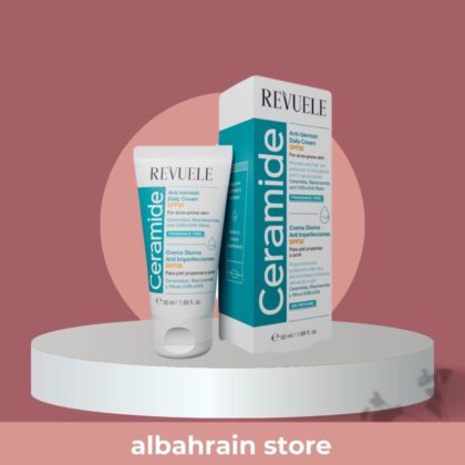 REVUELE CERAMIDE ANTI-BLEMISH DAILY CREAM SPF50 | ريفولي مرطب و واقي