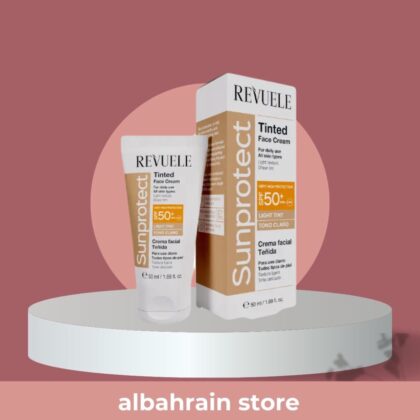 REVUELE TINTED FACE CREAM SUNPROTECT | واقي يحتوي لون من ريفولي
