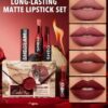 SHEGLAM Dynamatte Boom Long-Lasting Matte Lipstick (Ember Rose Set) / بكج شيكلام حمر ستيك مات امبر روز