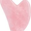 Gua sha natural jade stone pink | كواشا حجر طبيعي لون وردي