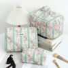 Makeup Bag green | حقائب مكياج ثلاثية