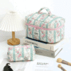 Makeup Bag green | حقائب مكياج ثلاثية