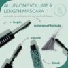 sheglam all in one volume and length mascara | مسكارة طول و كثافة من شيكلام