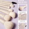 Sheglam pro core brush kit | فرش سيت 8 قطع من شيكلام