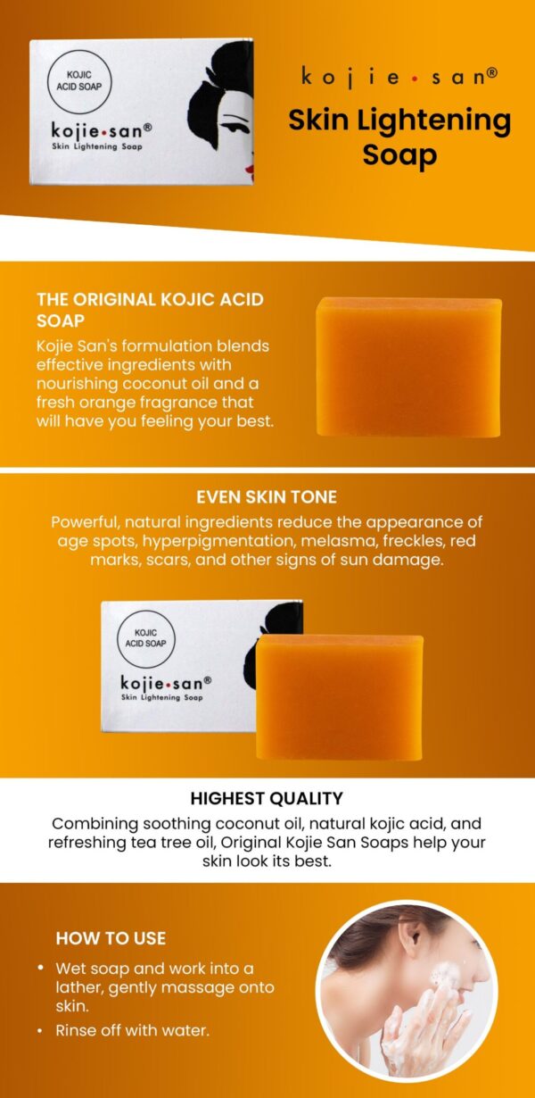 Koji san skin lighting soap |صابون كوجي سان