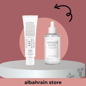 بكج  | skin1004 brightening ampoule 100ml + Dr althea 345 cream