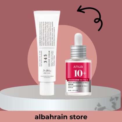 DR.althea 345 + anua Niacinamide and tranxamic acid serum Package