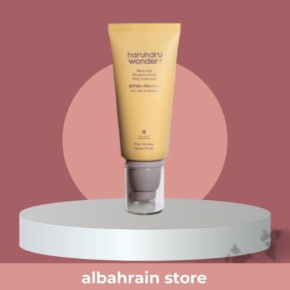 Haruharu Wonder Black Rice Moisture Daily Sunscreen | واقي شمس مرطب من هاررهارو وندر