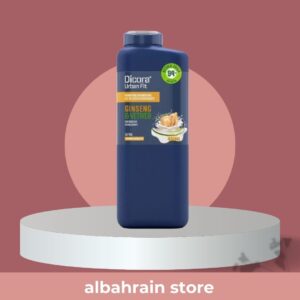 Dicora Urban Fit Ginseng & Vetiver Shower Gel 400ml | غسول جل من ديكورا بالجنسنك و فيتافير