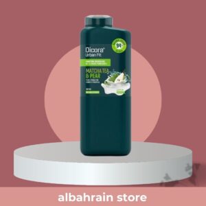 Dicora Urban Fit matcha & and pear  Shower Gel 400ml | شور جل من ديكورا بشاي ماتشا و العرموط