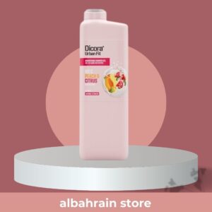 dicora urban fit citrus and peach shower gel 400ml | شور جل من ديكورا بالحمضيات و الخوخ