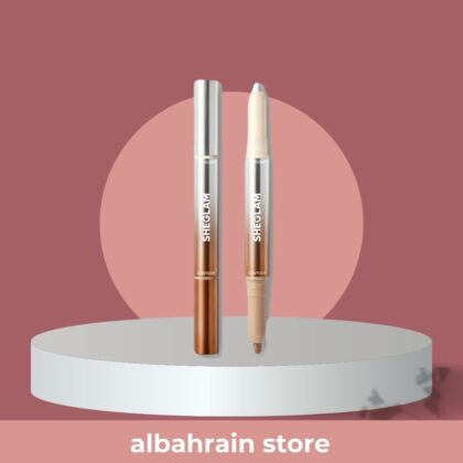 Sheglam fine line 2 in 1 nose contour & highlight pen umber | قلم كنتور للانف و هايلايتر  اثنين في واحد من شيكلام