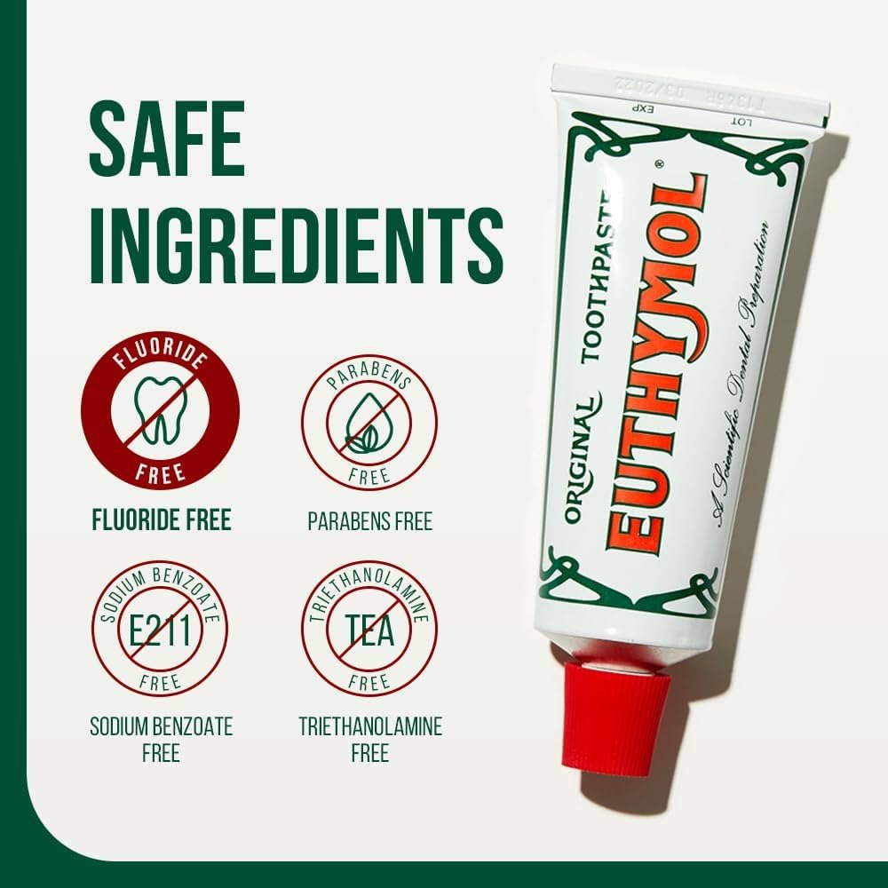 Euthymol original toothpaste | معجون أسنان الكوري - الصورة 8