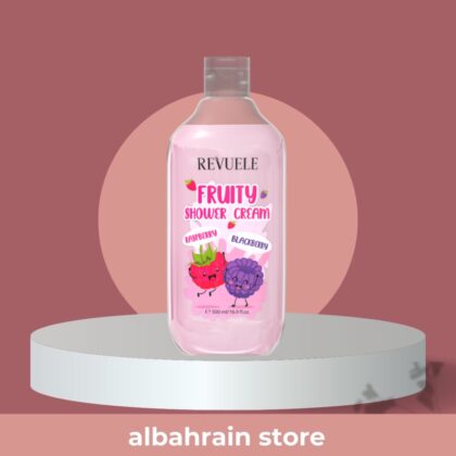 Revuele fruity shower cream | شور كريم من ريفولي بالفواكه فراولة وتوت