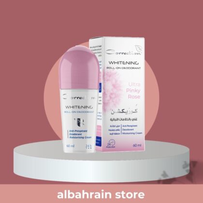 correction whitening roll on deodorant ultra pinky rose | ررول مزيل التعرق و مبيض من كوريكش