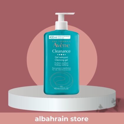 Aven Cleanance Cleansing Gel 400ml | غسول جل للبشرة الدهنية والمختلطة من اڤين حجم كبير