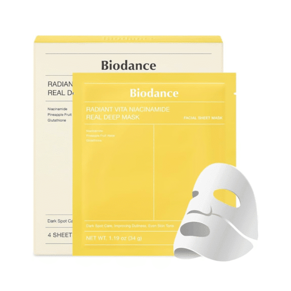 ⁦Biodance Radiant Vita Niacinamide Real Deep Mask | ماسك النظارة من بايودانس بالنيسناميد⁩ - الصورة ⁦2⁩