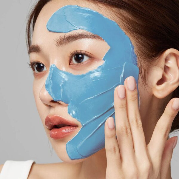 ⁦Medicube Zero Pore Blackhead Mask | ماسك الوجه الازرق للتنظيف بعمق من مدكيوب⁩ - الصورة ⁦5⁩