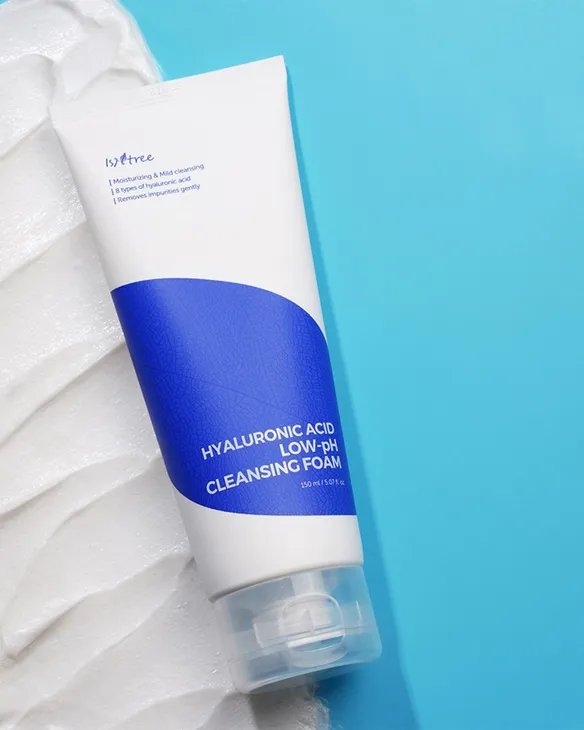 Isntree Hyaluronic Acid Low-pH Cleansing Foam | غسول من ازنتري بالهالورنك اسد - الصورة 2