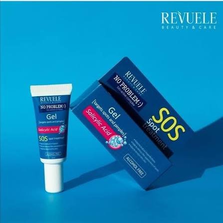 ريفيول جل (SOS) المعالج للبثور وحب الشباب بحمض الساليسيليك - 25 مل