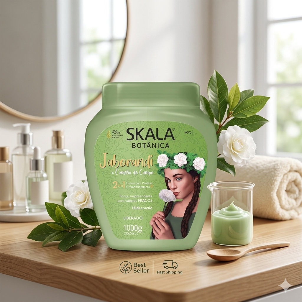 كريم سكالا جابوراندي الأصلي لتقوية الشعر ومنع التساقط | Skala 1000g - الصورة 2