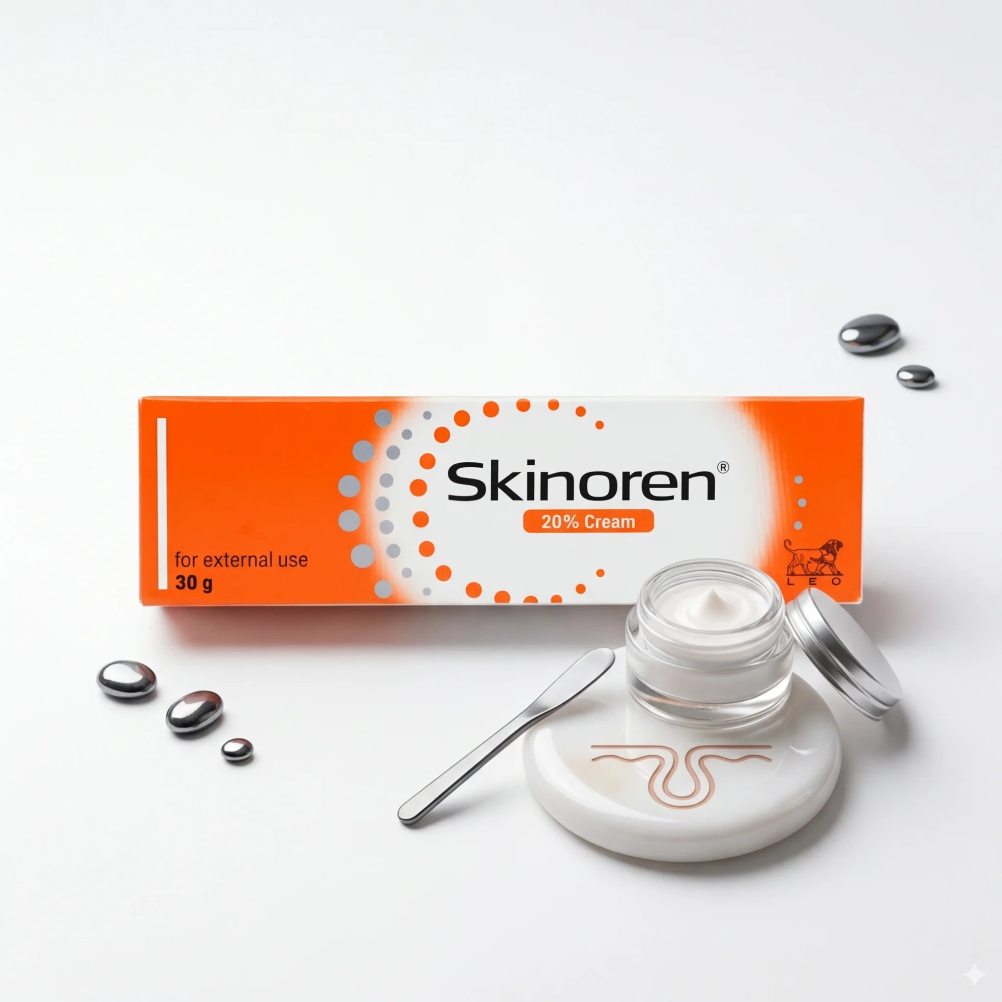 كريم سكنورين 20% | الحل النهائي لحب الشباب والتصبغات | Skinoren Cream